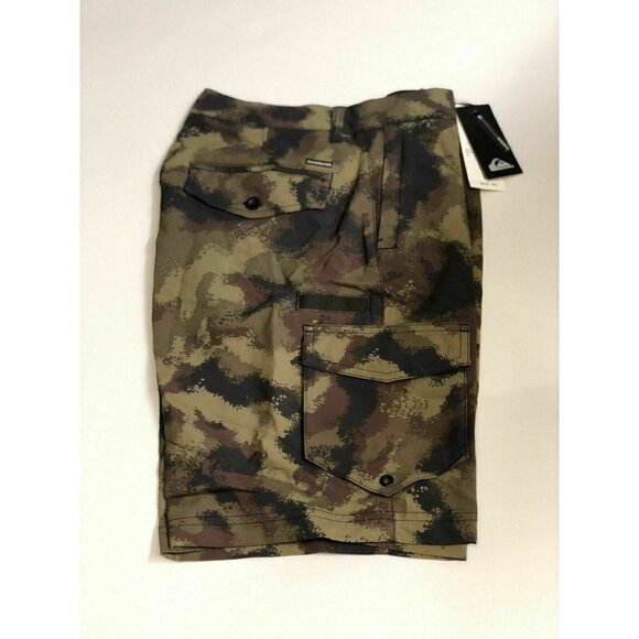 Quiksilver Twill 4 Way Stretch Amphibian Shorts 28 - Picture 9 of 12